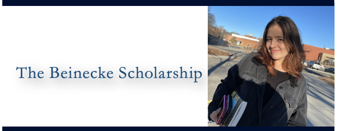 Photo of UConn Beinecke Scholarship Nominee Katherine Jimenez